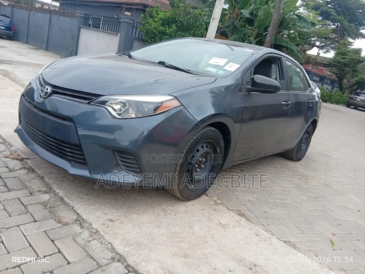 Toyota Corolla 2014 Gray