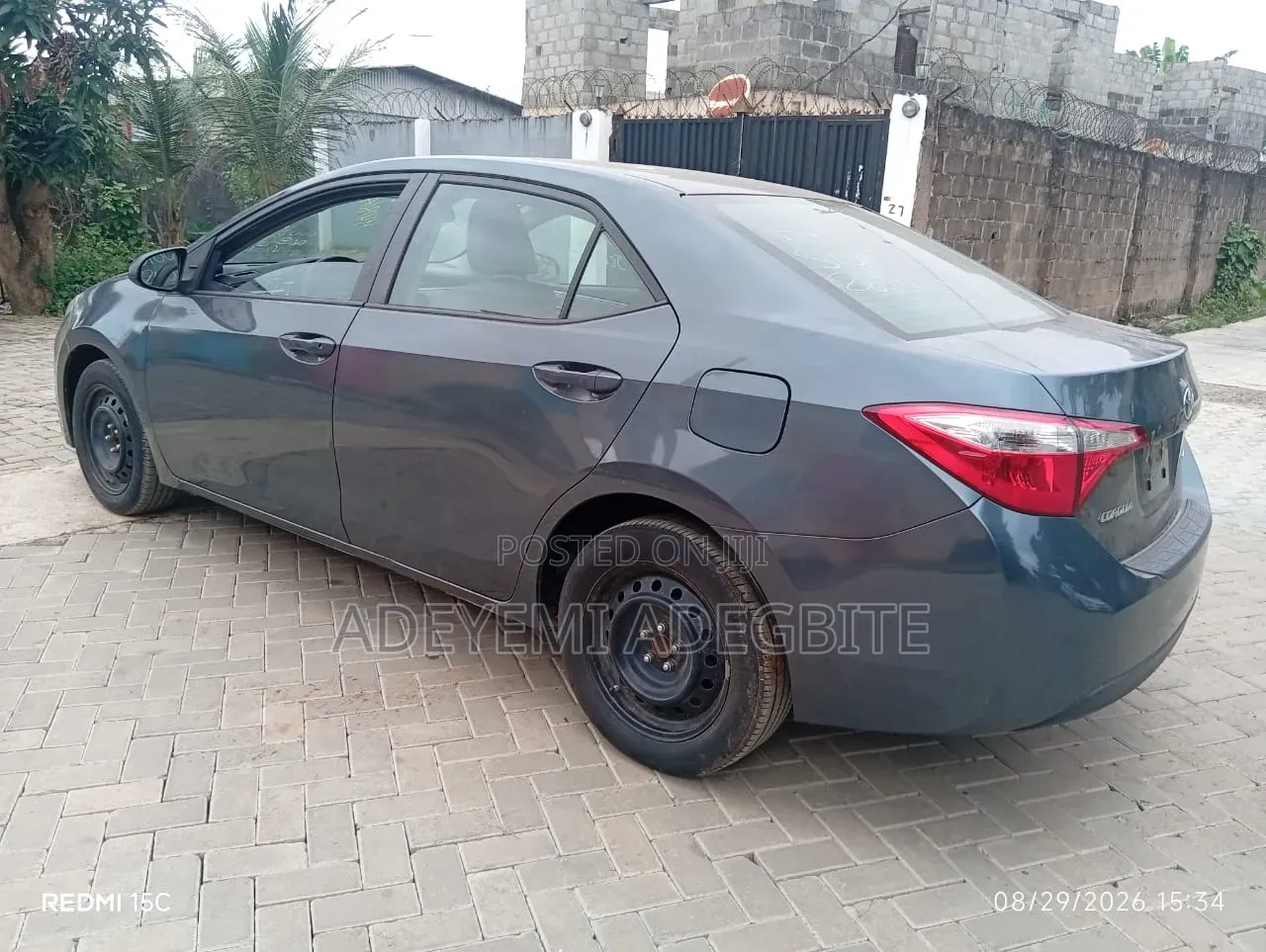 Toyota Corolla 2014 Gray