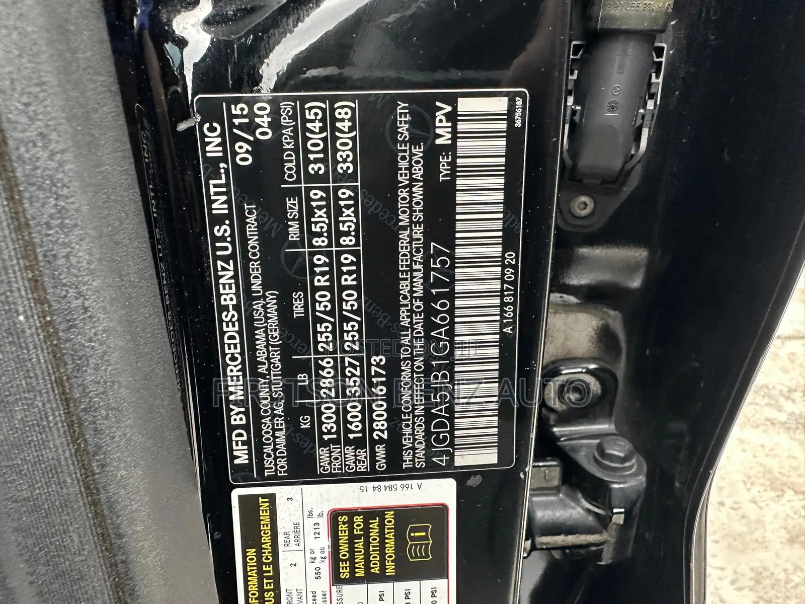 Mercedes-Benz GLE-Class GLE 350 2016 Black