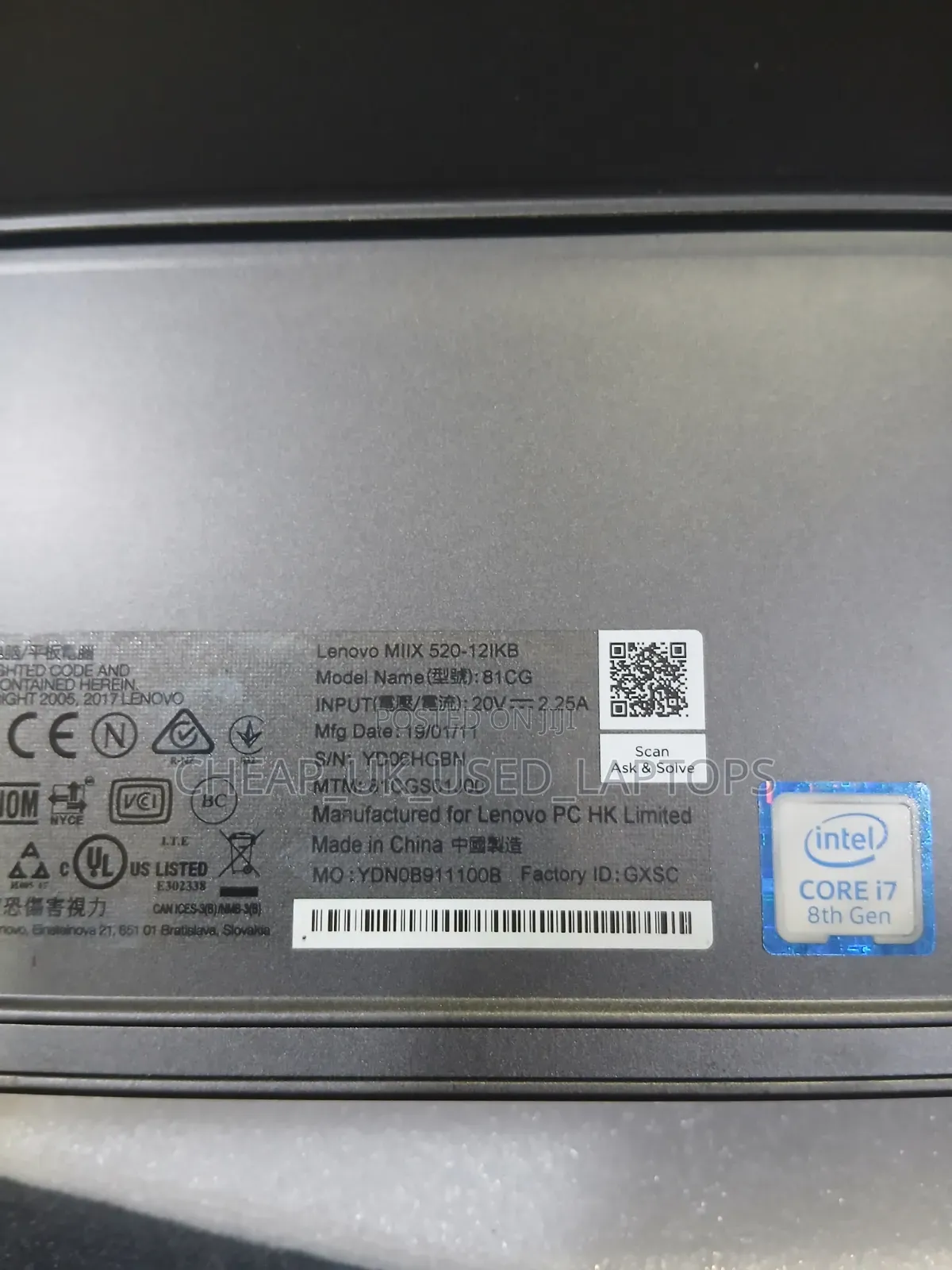 Laptop Lenovo Miix 2 16GB Intel Core i7 SSD 256GB