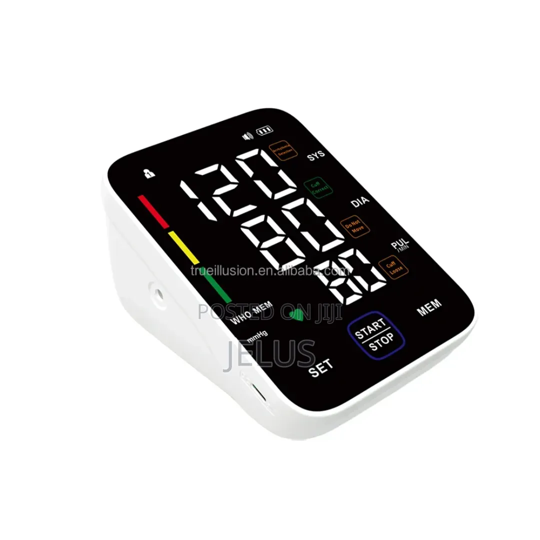 Arm Blood Pressure Monitor, LCD, Voice Broadcast Rechargable.