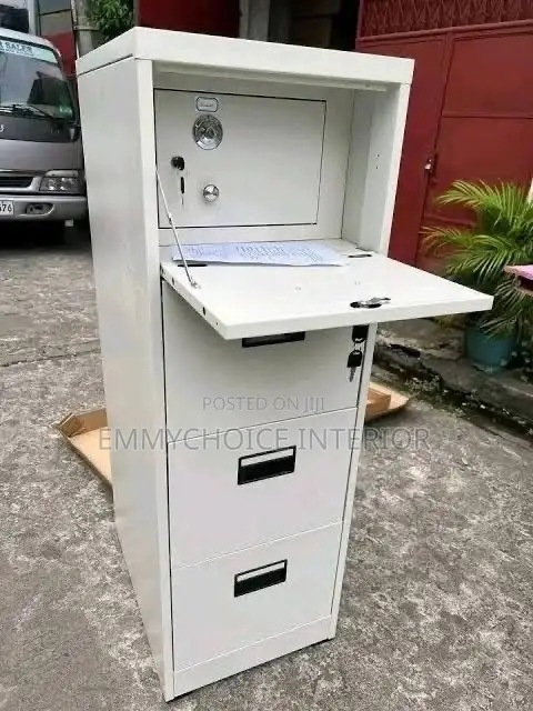 Luxury Modern 4 Drawer File Cabinet With Inbuilt Save