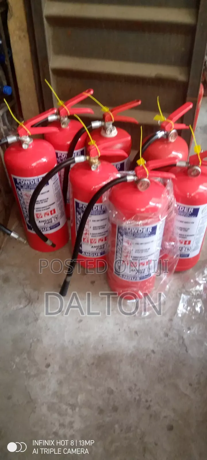 6kg DCP Powder Fire Extinguisher