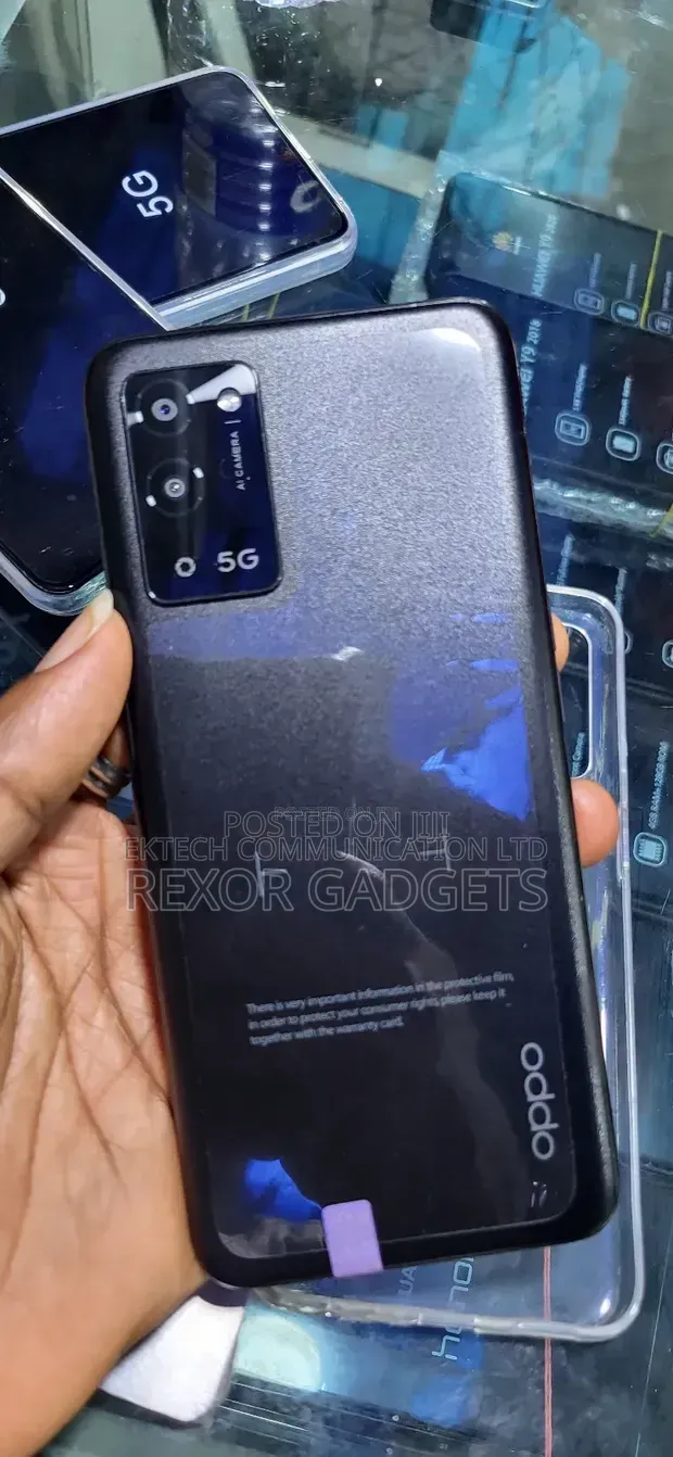 New Oppo A56 5G 256 GB Black
