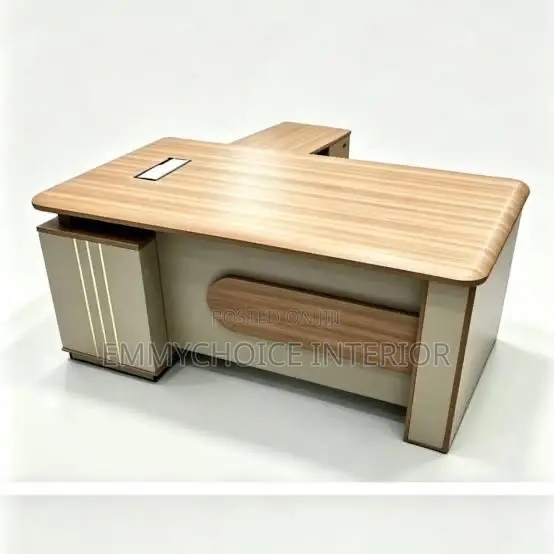 Executive Luxury CEO / Director Office Table With Extension & Drawers