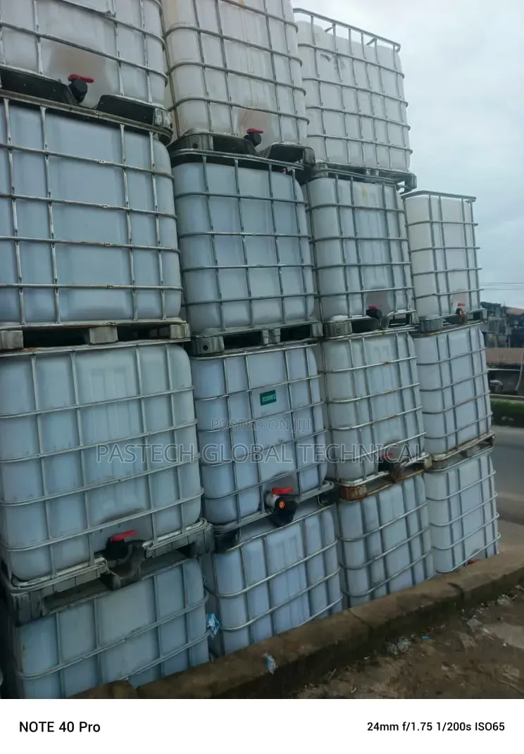 100OL Plastic White Empty IBC Tank