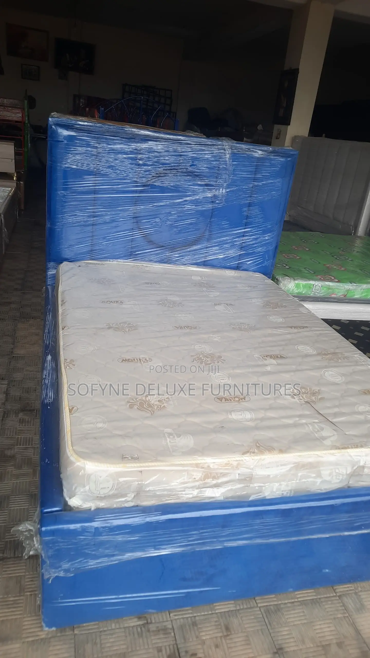Medium Size Bed Frame With Mattress