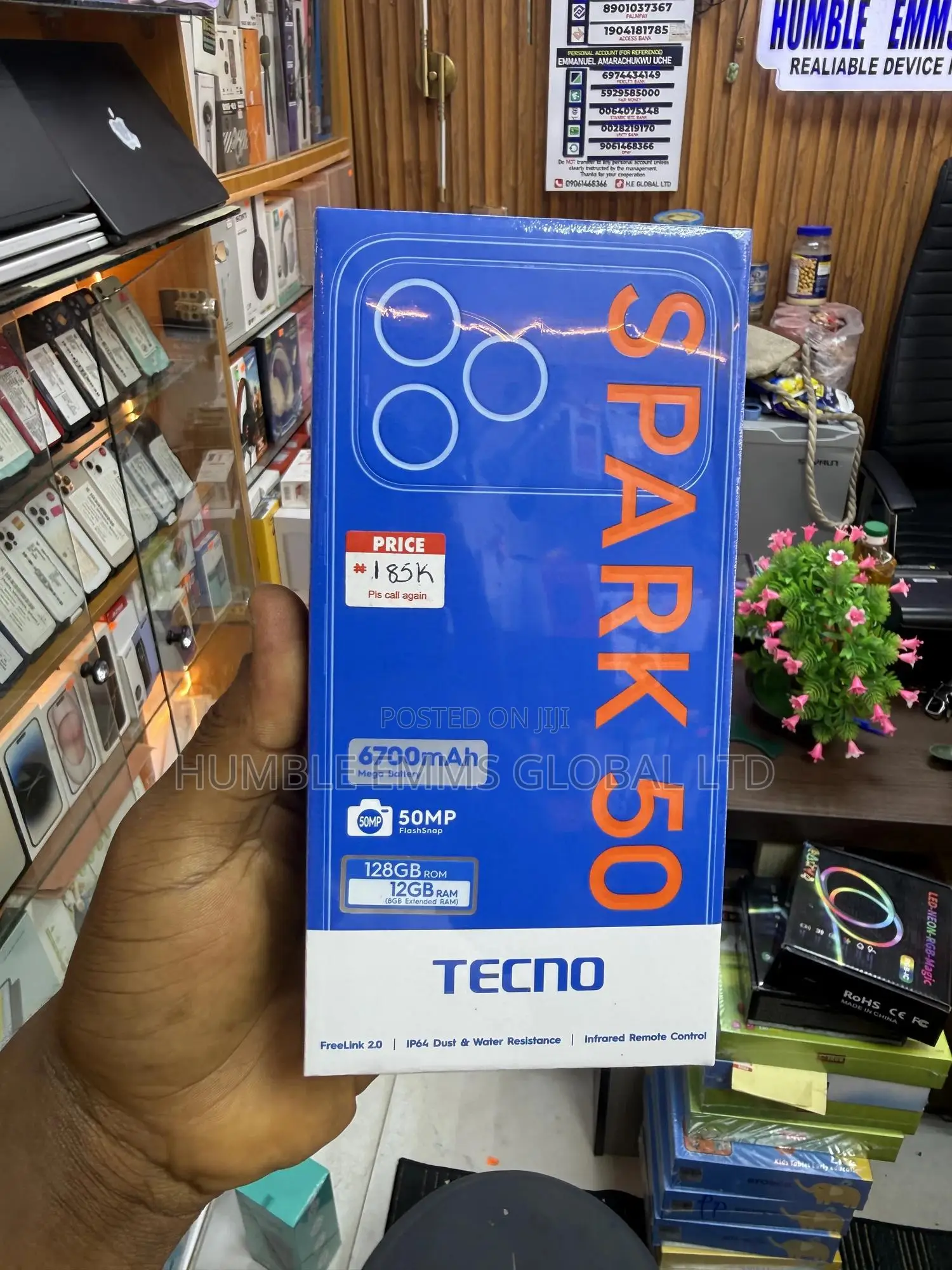 New Tecno Spark 50 128 GB Bronze