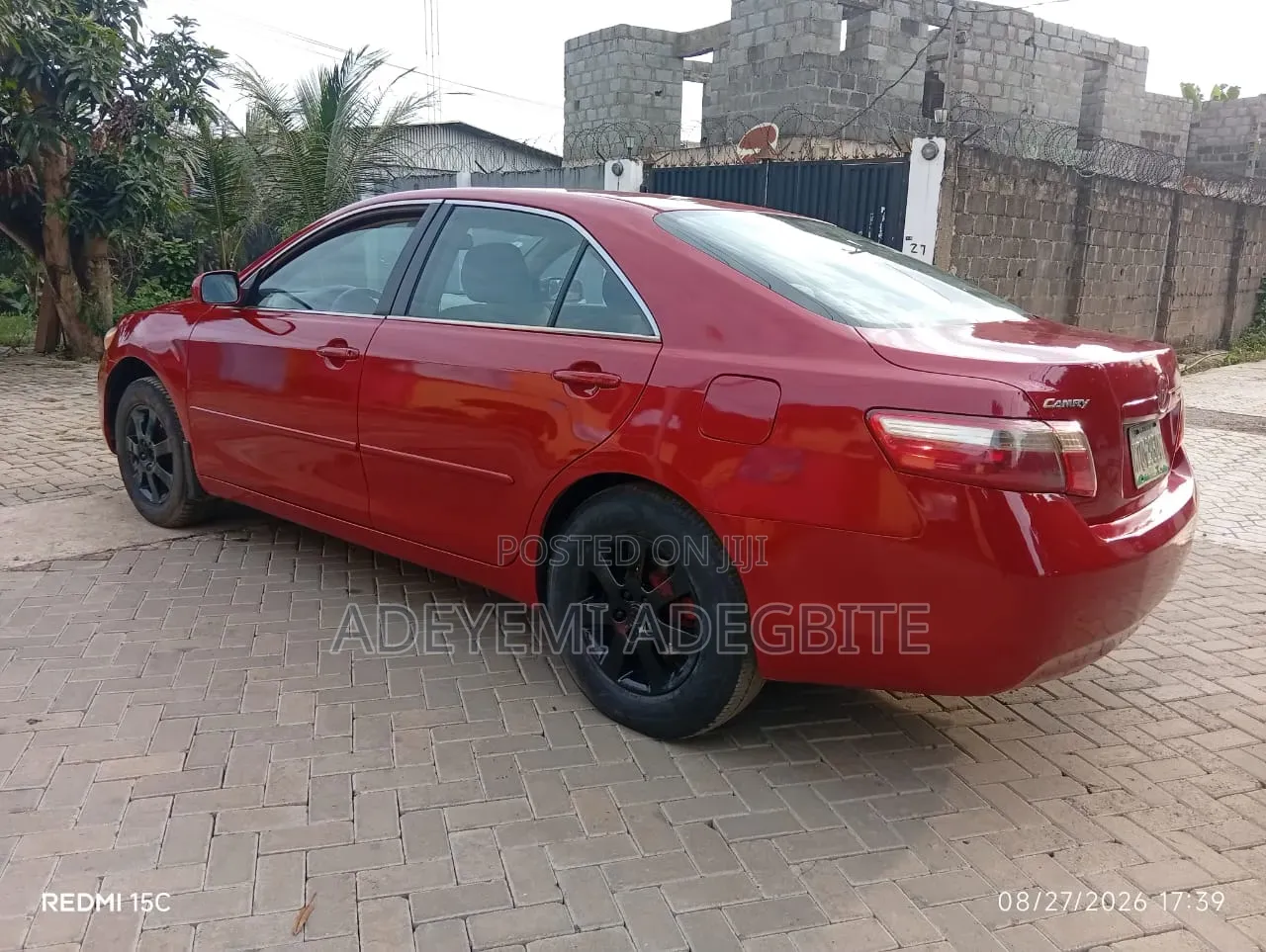 Toyota Camry 2009 Red