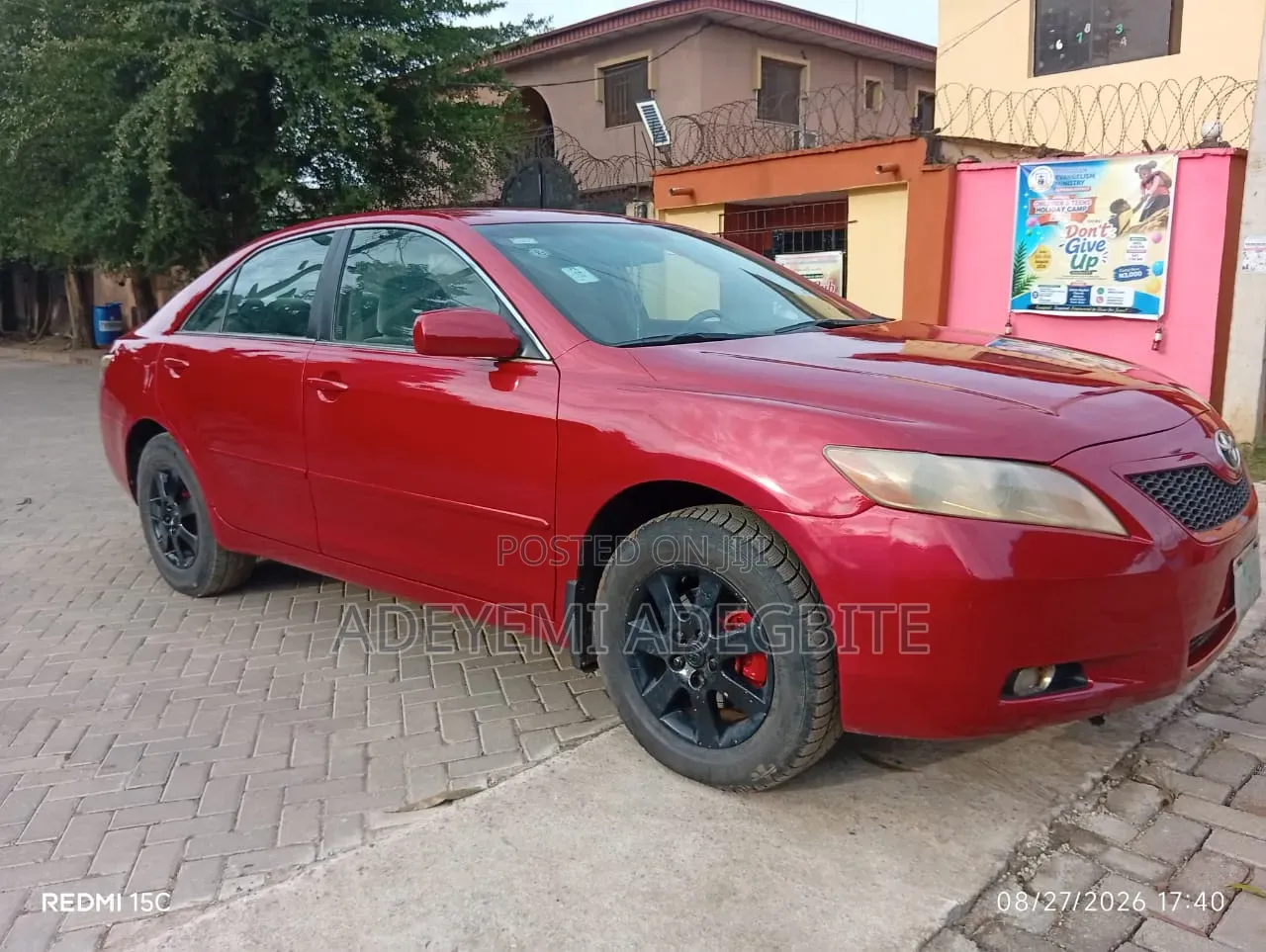 Toyota Camry 2009 Red