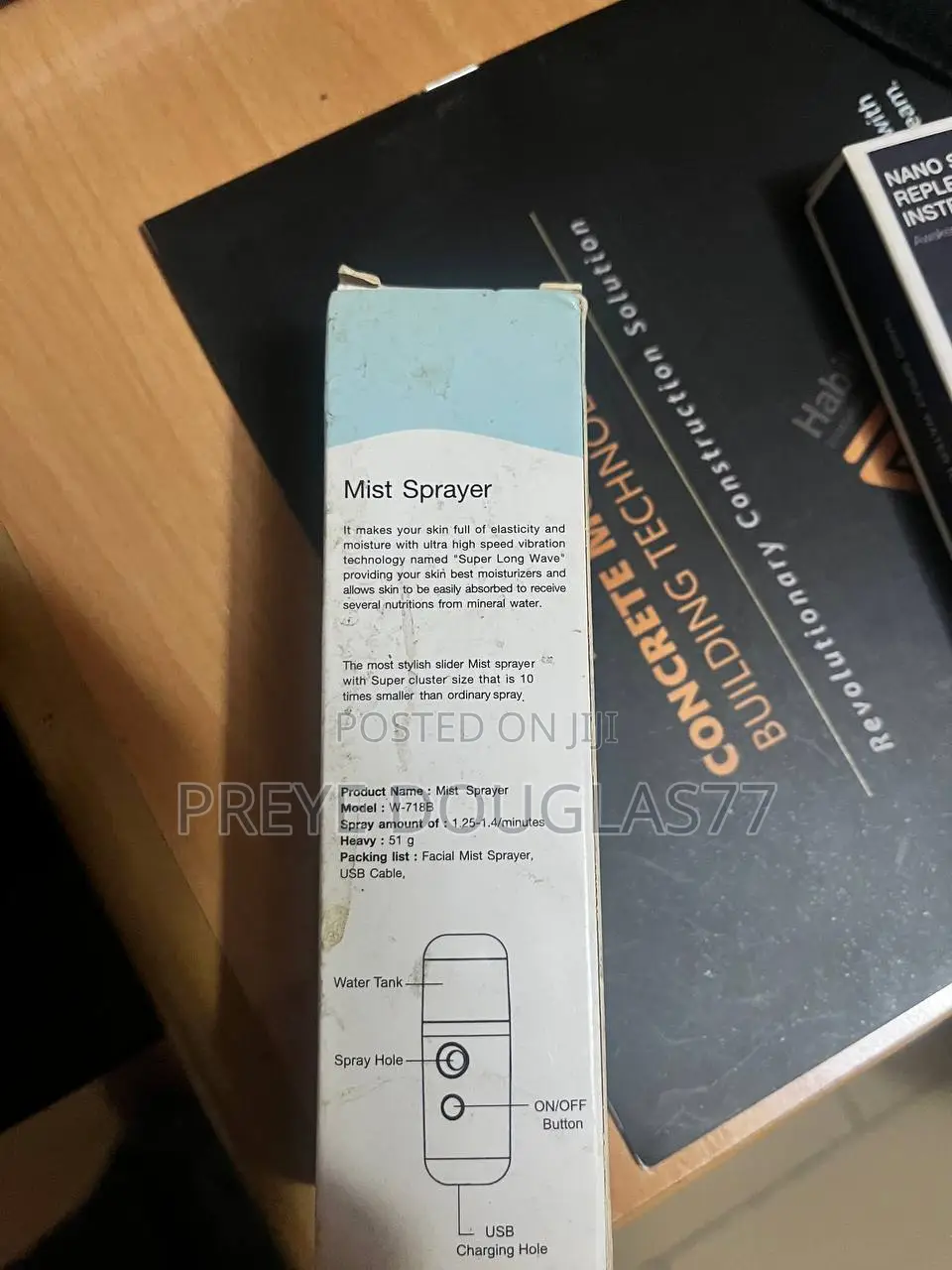 Brand New Portable Nano Facial Mist Sprayer