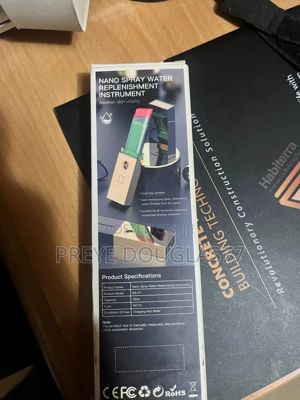 Brand New Luxury Sliding Nano Facial Mister