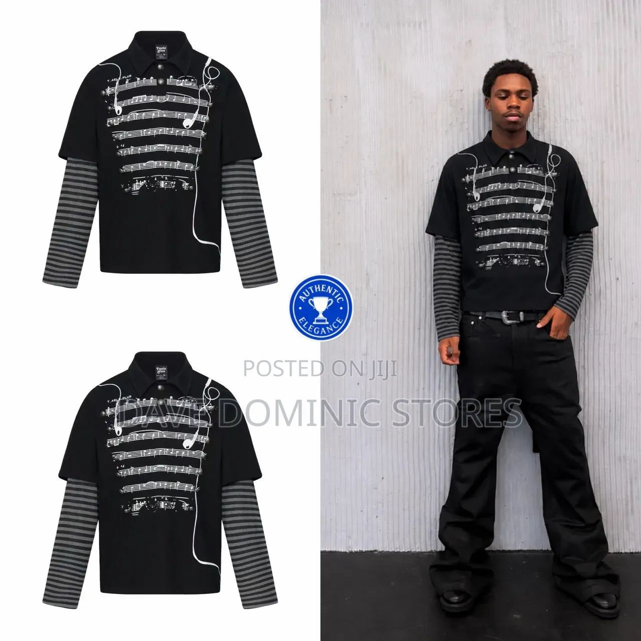 Original Double-Sleeved Polo Available
