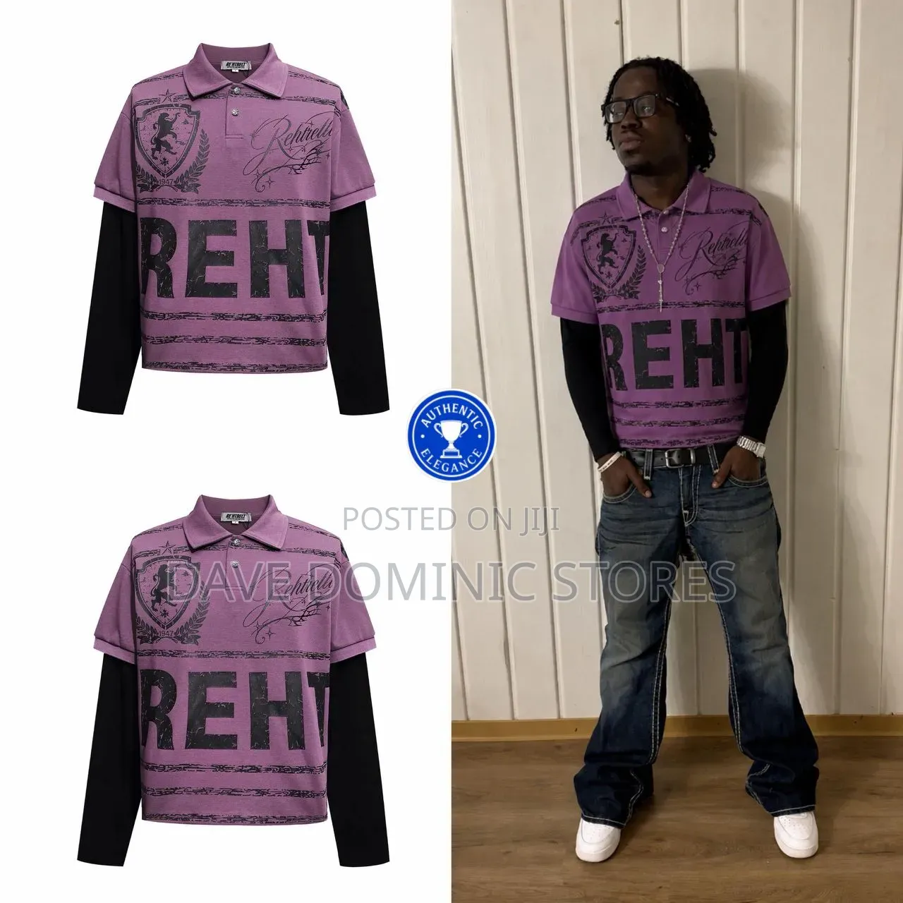Original Double-Sleeved Polo Available