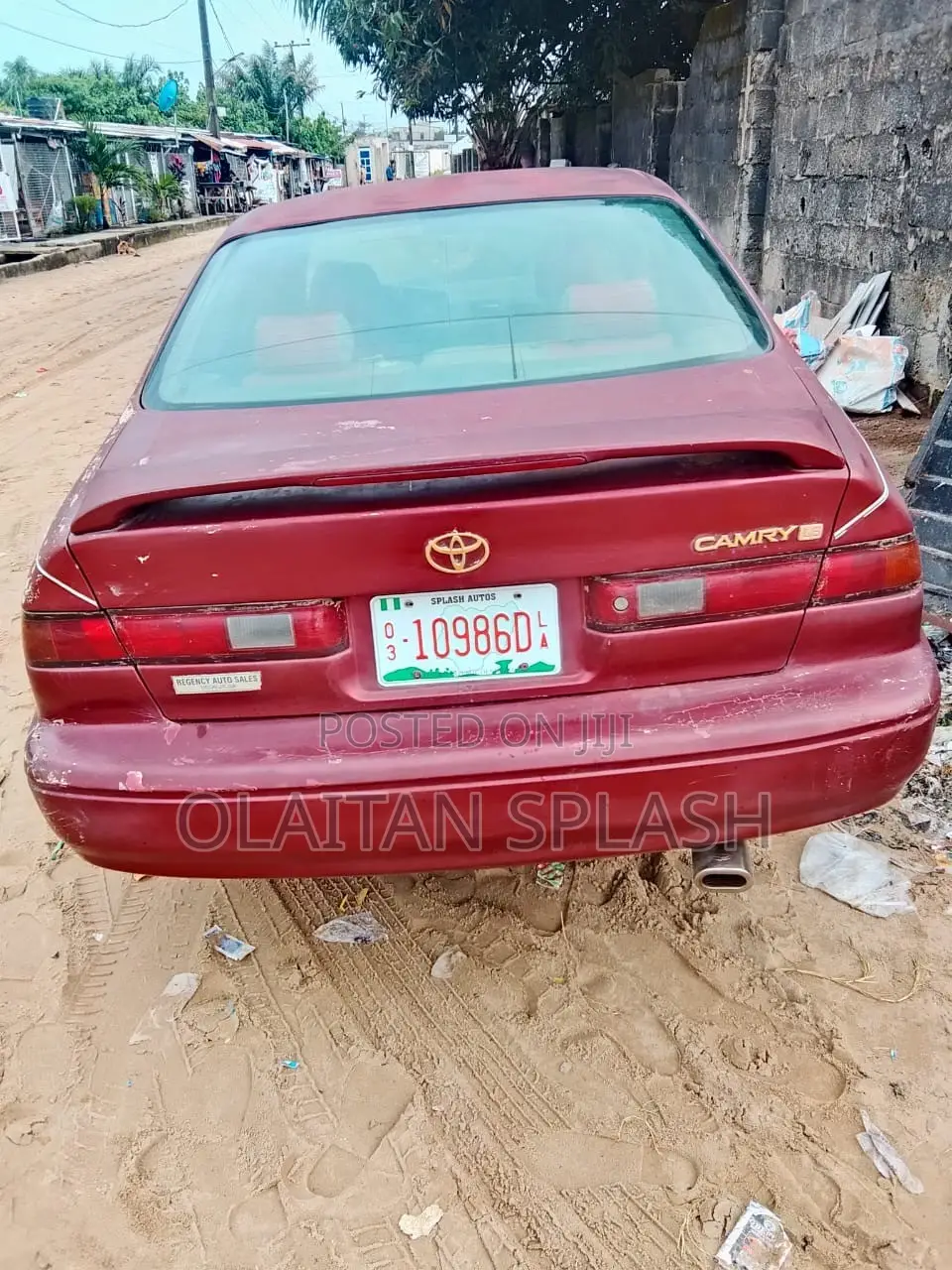 Toyota Camry LE 4dr Sedan (2.2L 4cyl 4A) 2000 Red