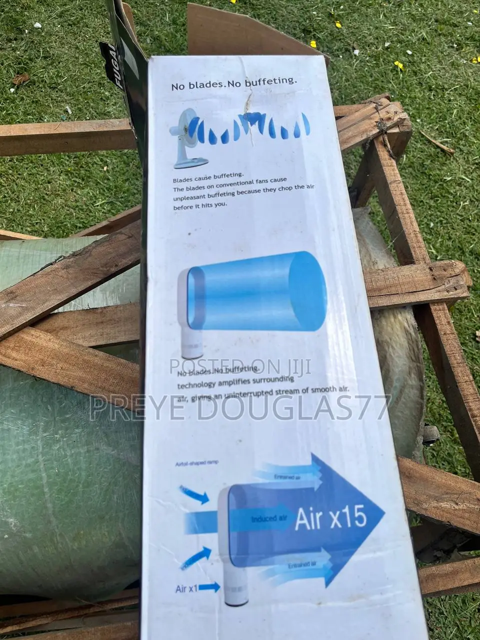 Brand New Air Multiplier Bladeless Fan