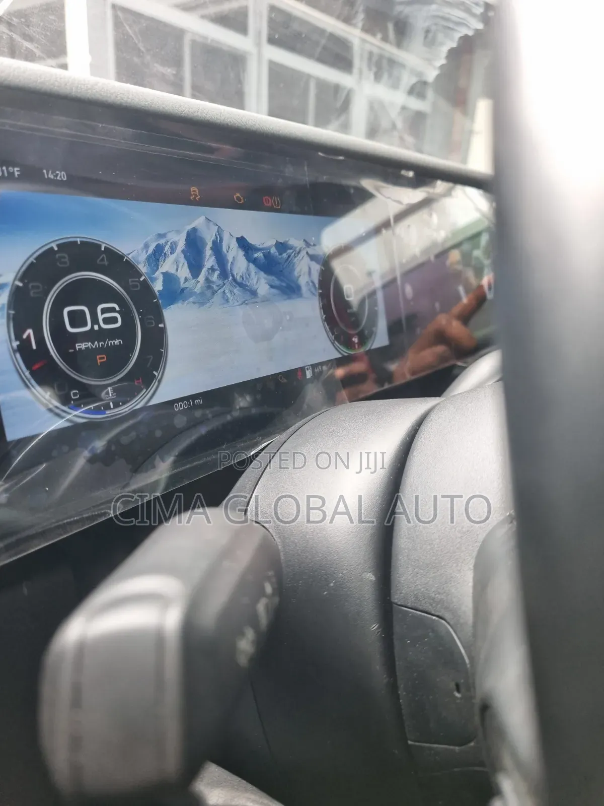 Digital Speedometer and Andriod of 2018 Wrangler Available