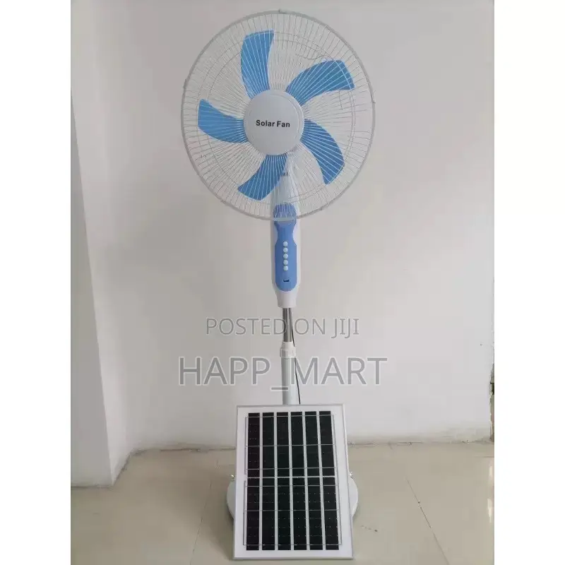 16-Inch Rechargeable Solar Standing Fan
