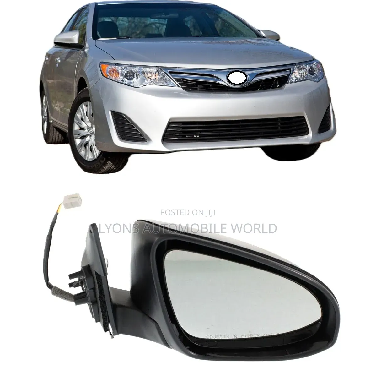 Toyota Camry 7th 2012-2017 With Turn Light Heating Electric Folding