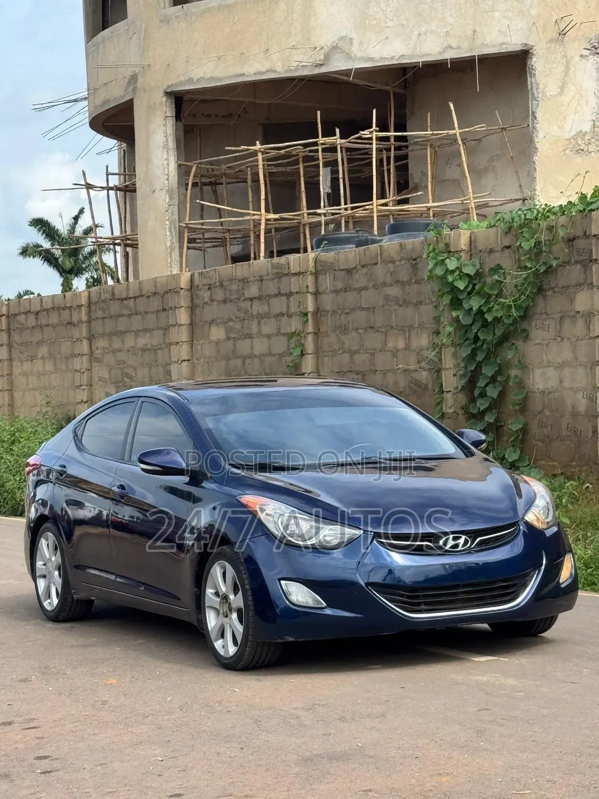 Hyundai Elantra 2013 Blue