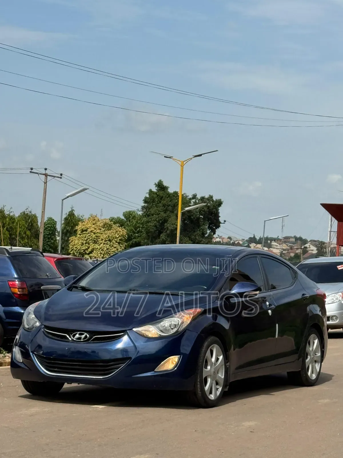 Hyundai Elantra 2013 Blue