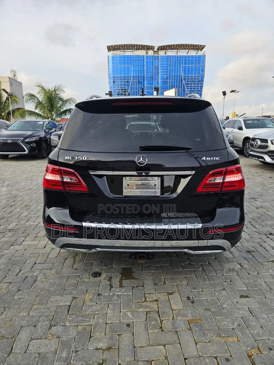 Mercedes-Benz M Class ML 350 4Matic 2012 Black