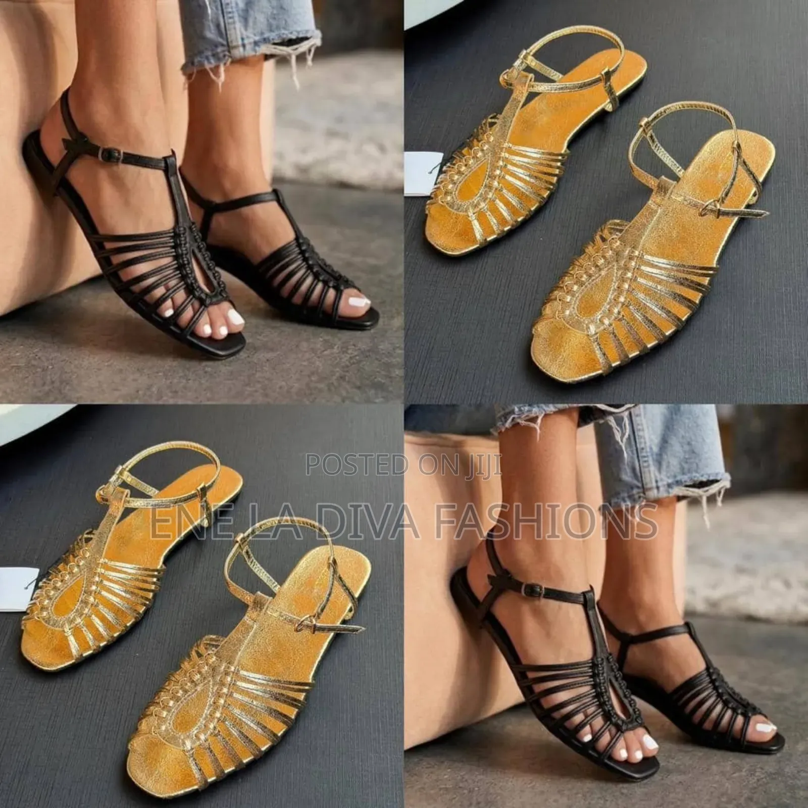 Metallic Sandal Shoe for Women