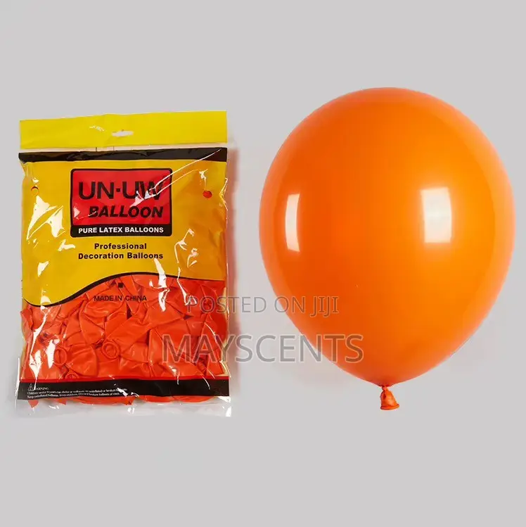 12" Latex Balloons – 100pcs Pack | Wholesale