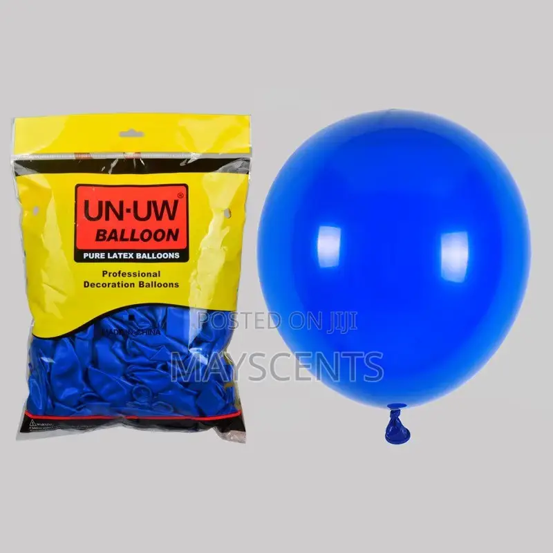 12" Latex Balloons – 100pcs Pack | Wholesale