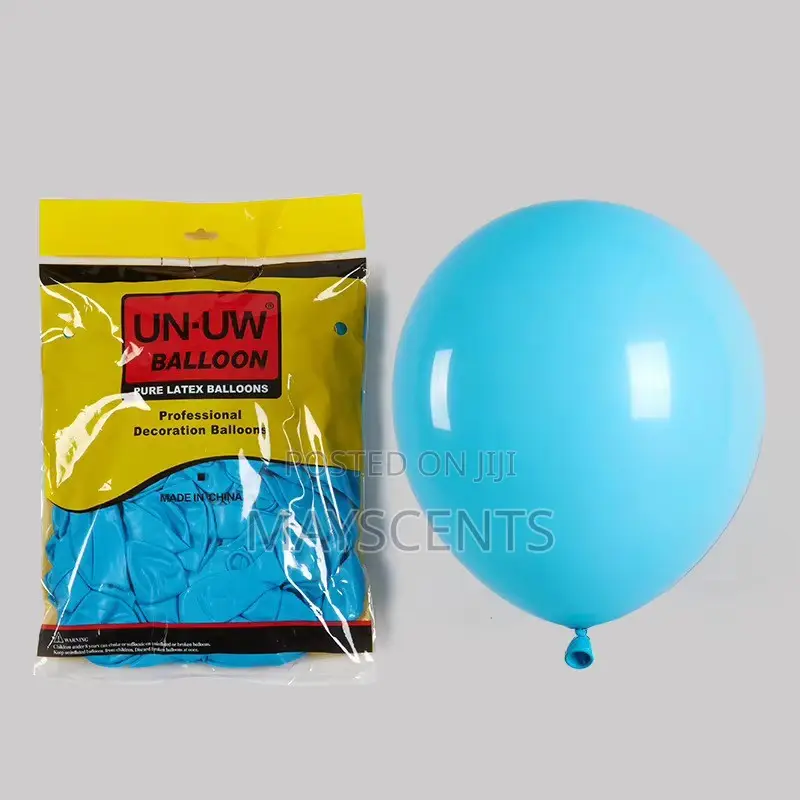 12" Latex Balloons – 100pcs Pack | Wholesale