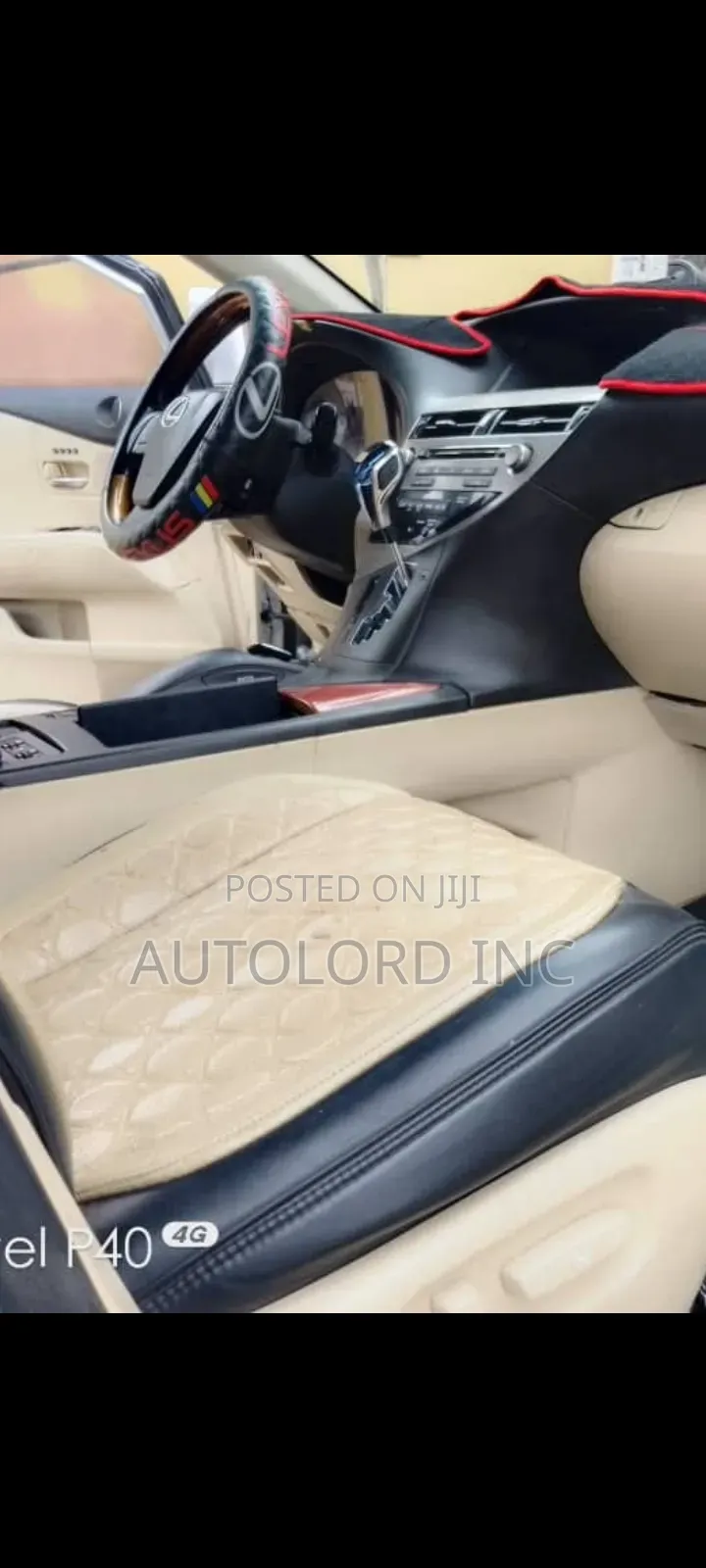 Lexus RX 350 FWD 2012 Silver