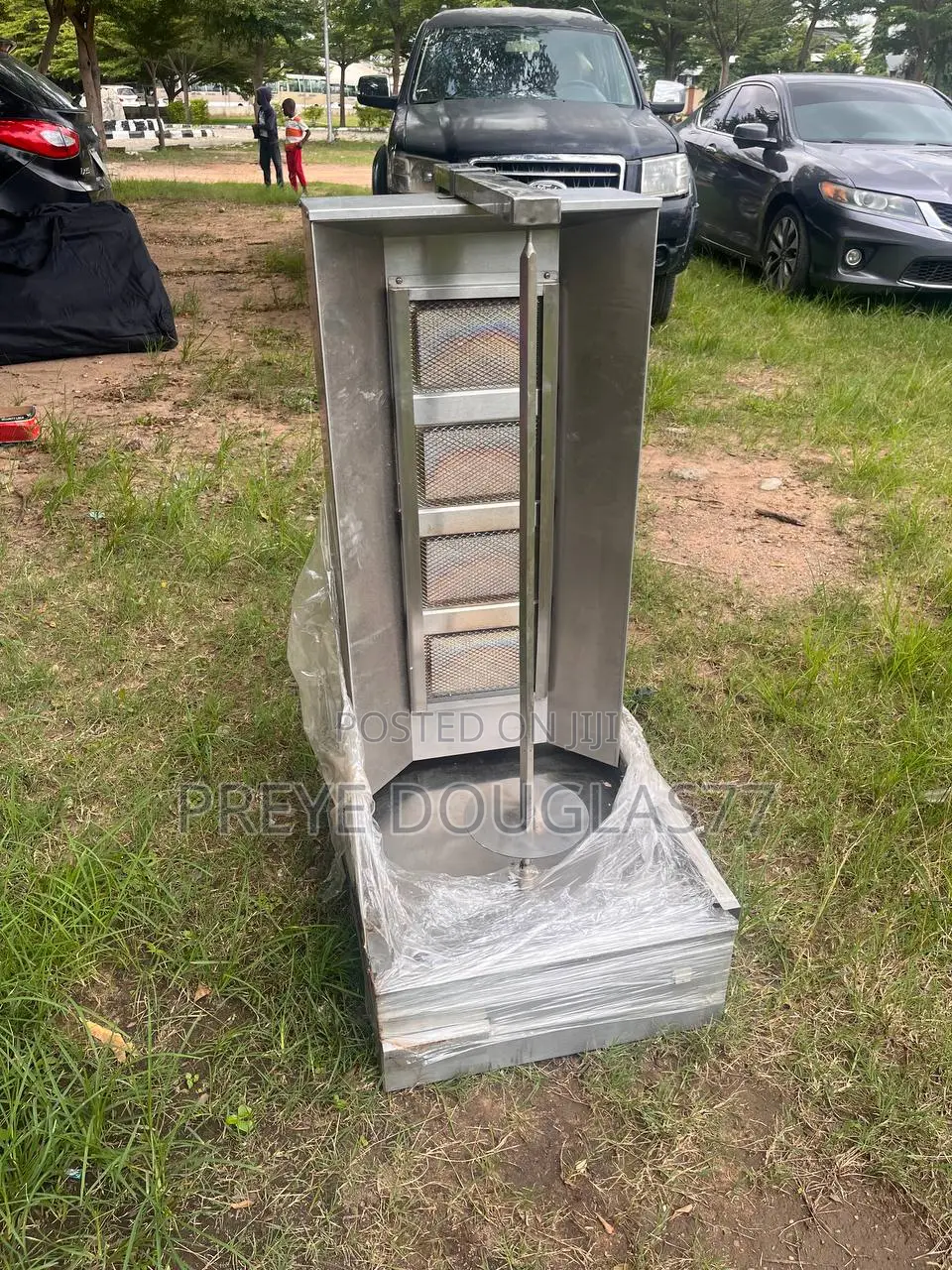 Brand New 4 Burner Commercial Gas Shawarma Machine