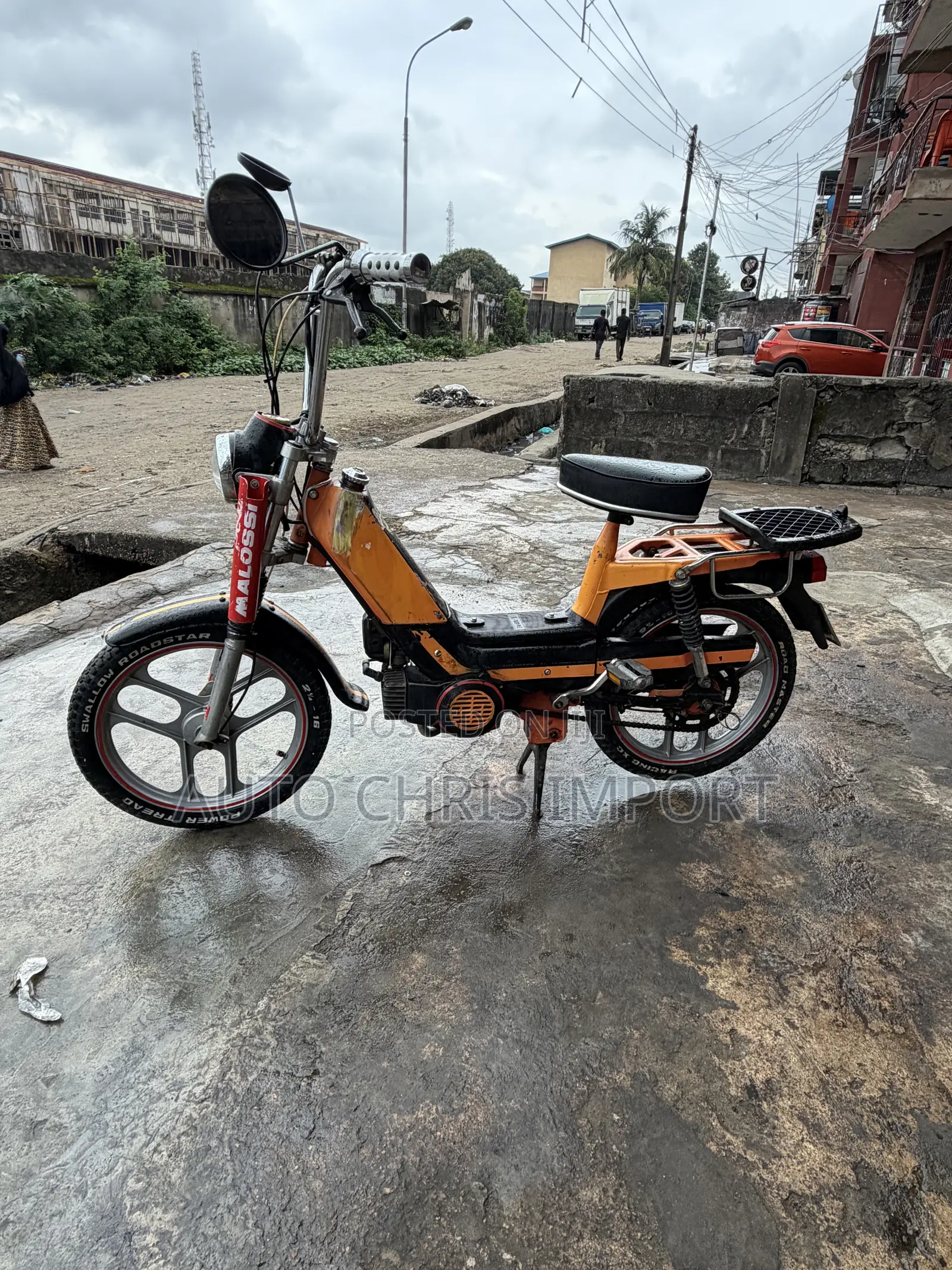 Motorcycle 1988 Orange