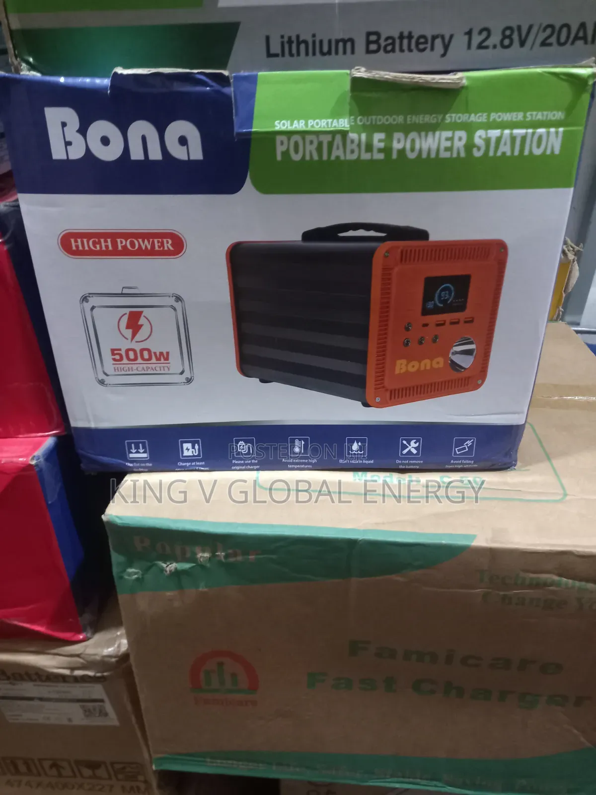 BONA Portable Power Station 25ah/12.8v