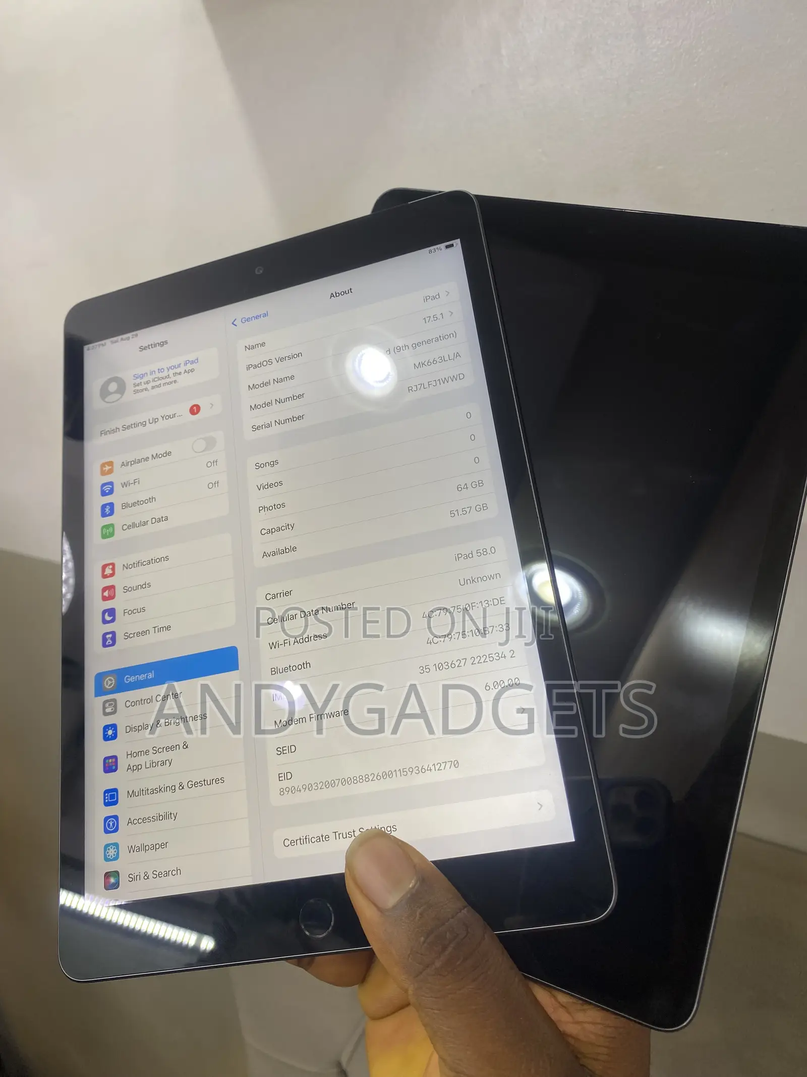 Apple iPad 10.2 (2021) 64 GB Gray