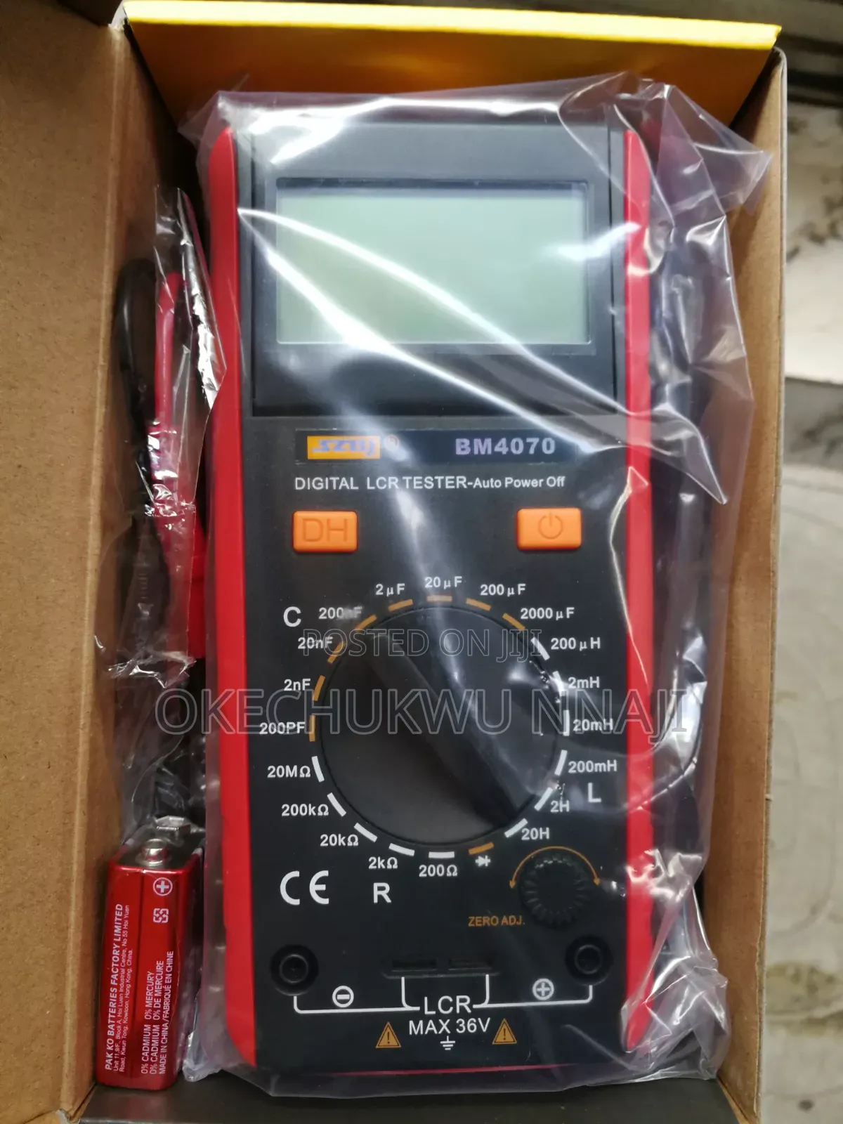 BM4070 LCR Meter Capacitance Inductance Resistance Self-Discharge
