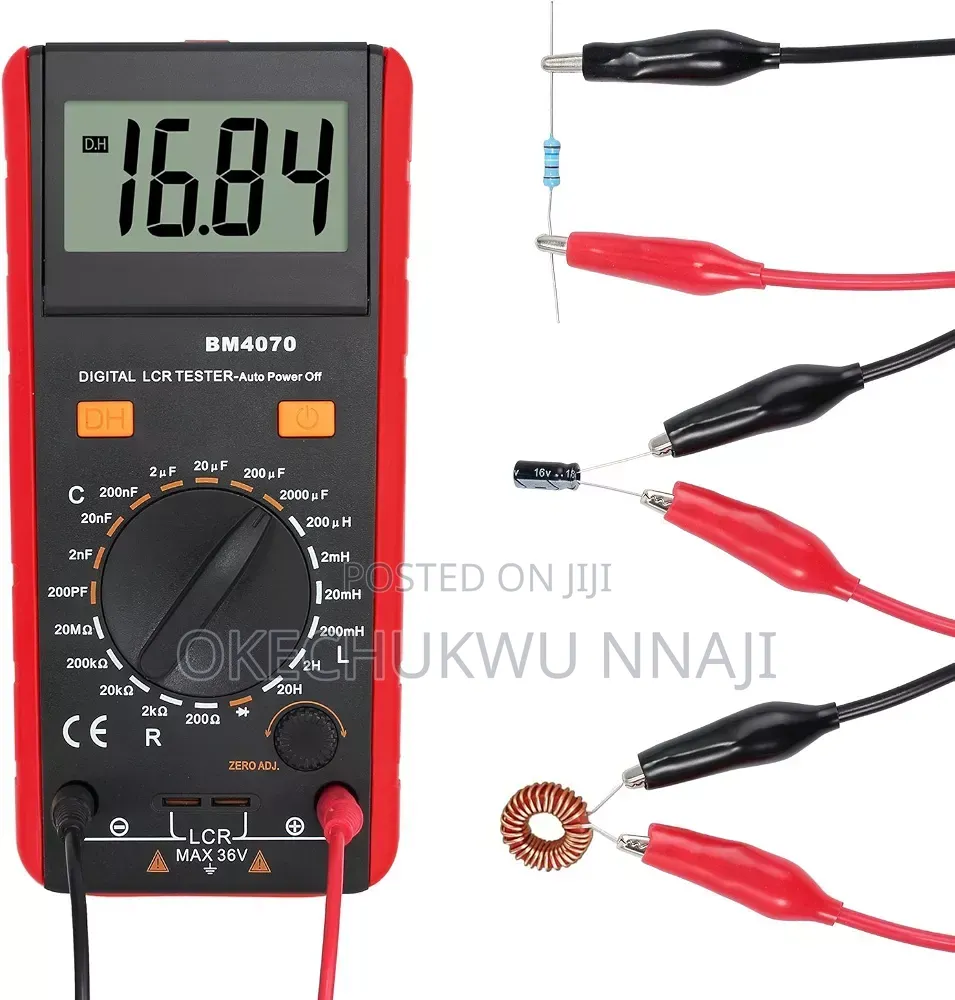 BM4070 LCR Meter Capacitance Inductance Resistance Self-Discharge