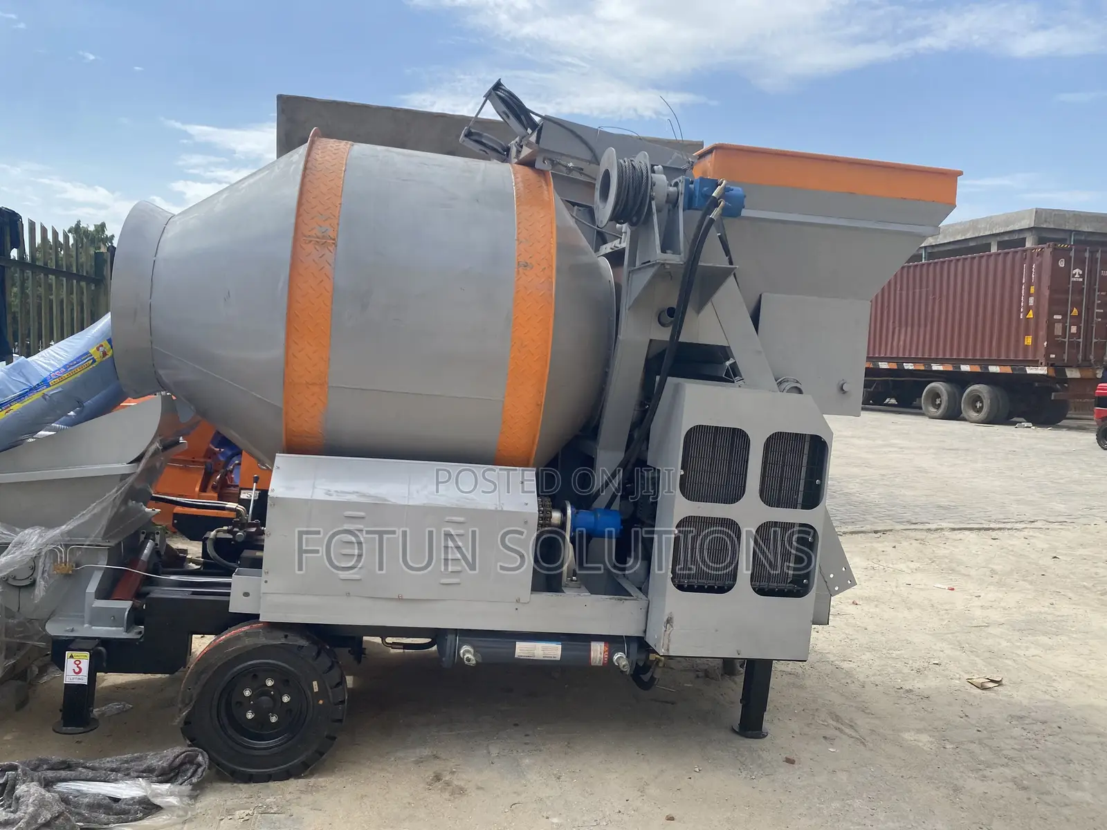 Concrete Mixer and Pump 40cubic