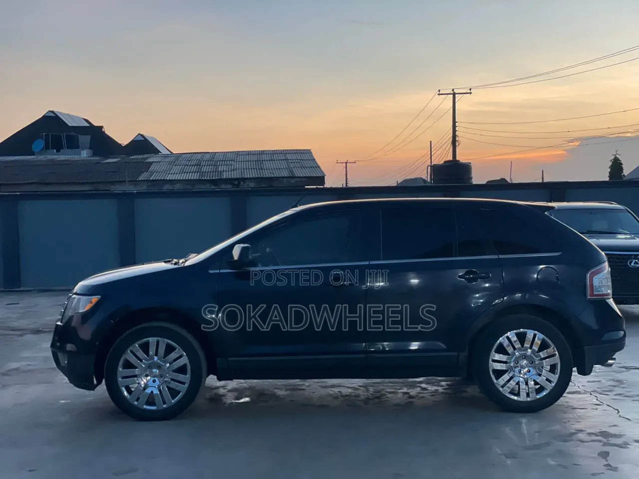 Ford Edge Sport 4dr AWD (3.5L 6cyl 6A) 2009 Black