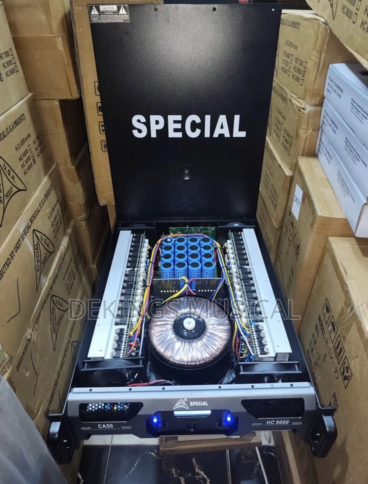 Special CA50 HC-9000 Heavy Duty Powered Amplifier