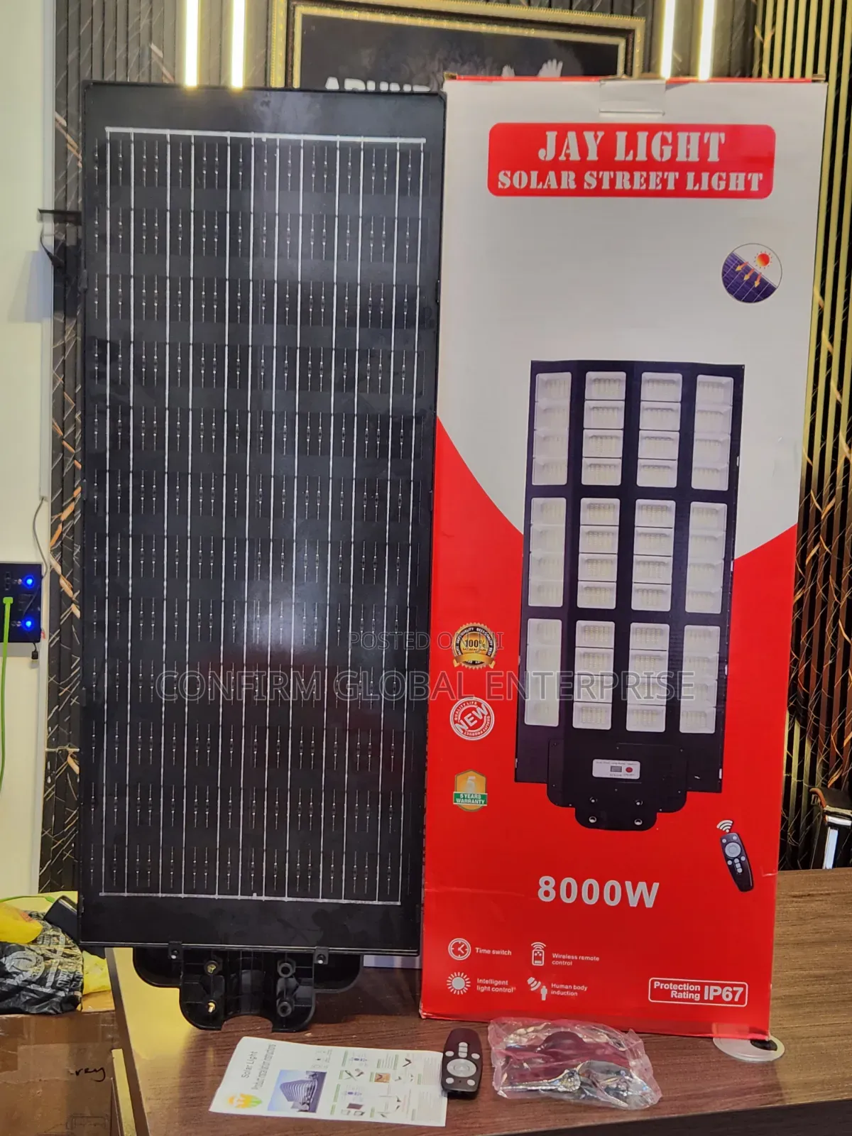8000W 48 Eyes All in One Solar Street Light