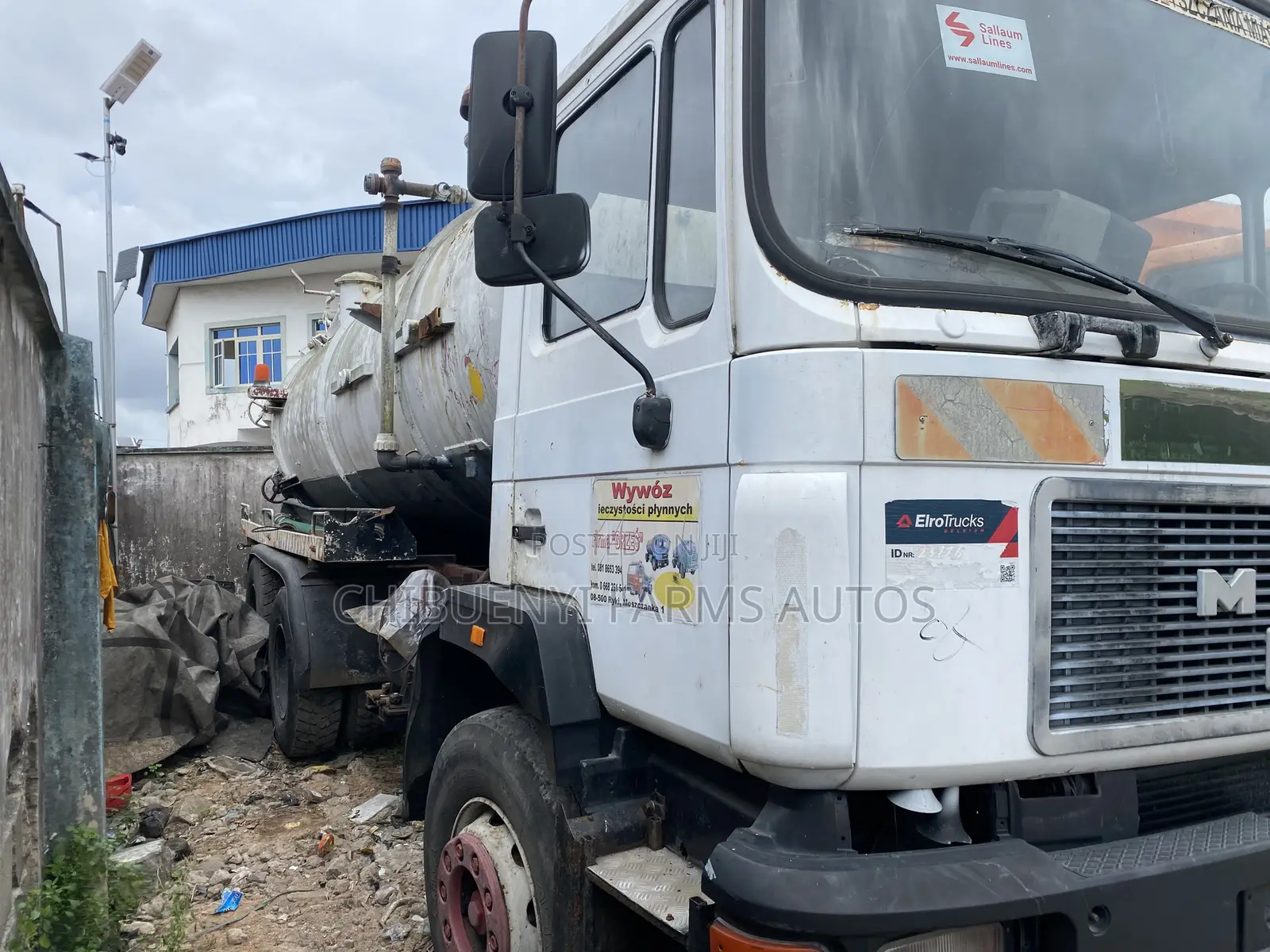 Sewage Vacuum Truck 15k Liters