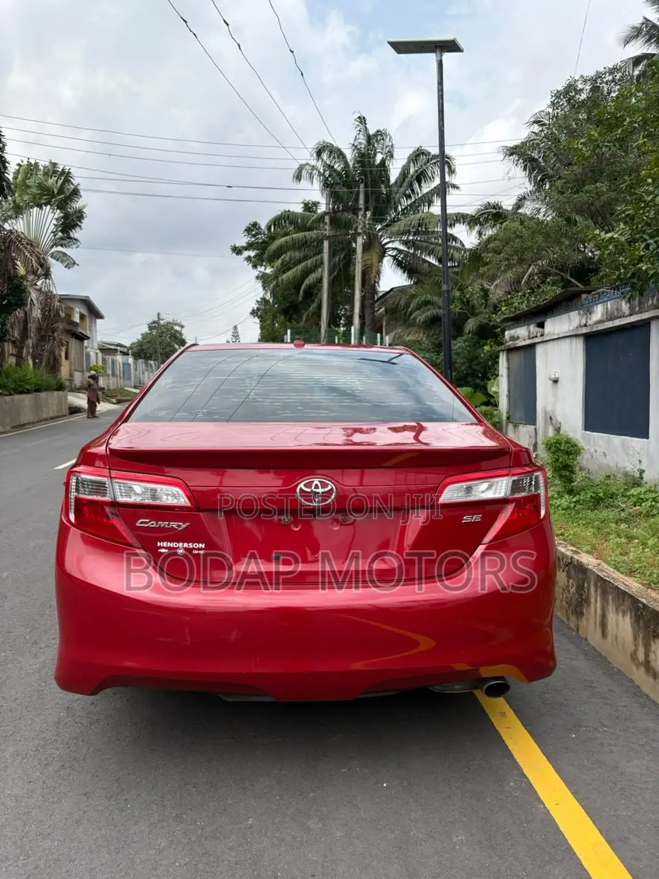 Toyota Camry 2013 Red