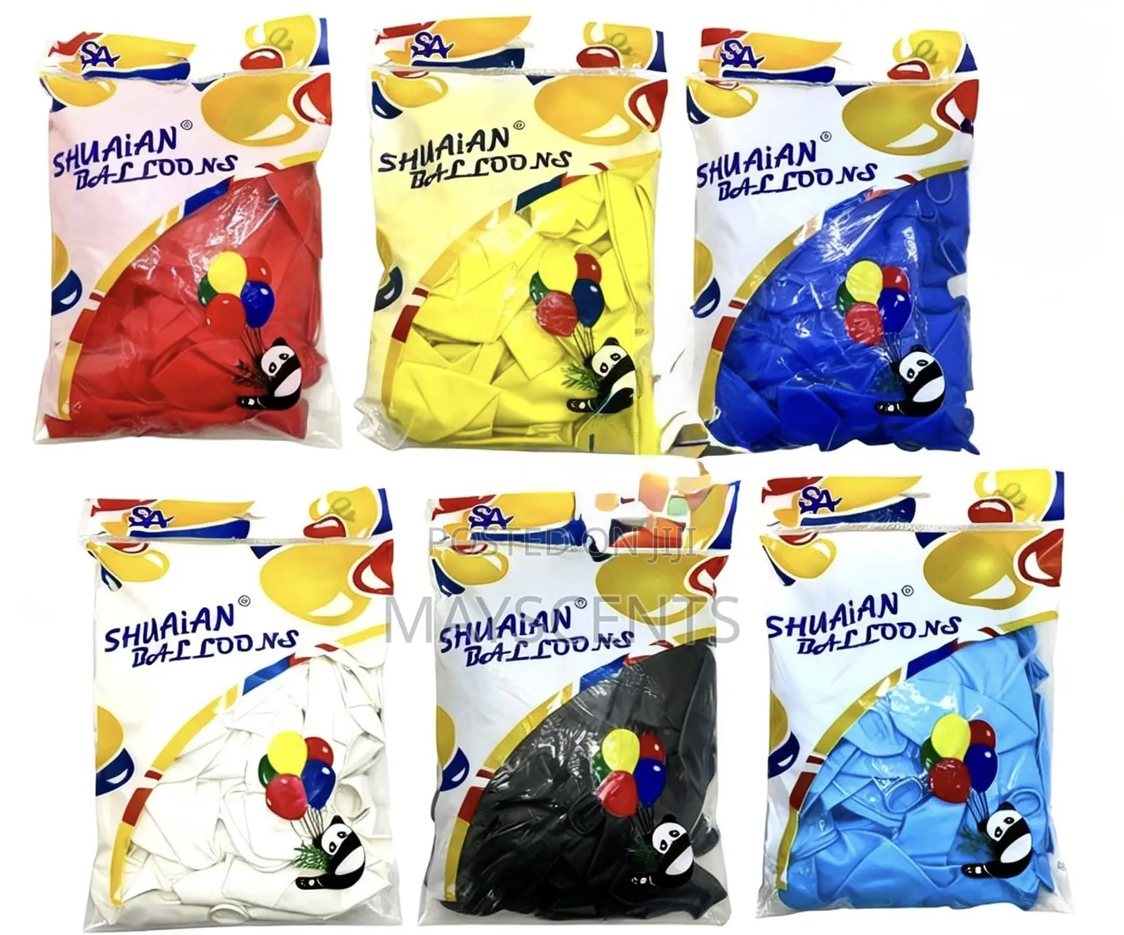 12" Shuaian Latex Balloons – 100pcs | Wholesale