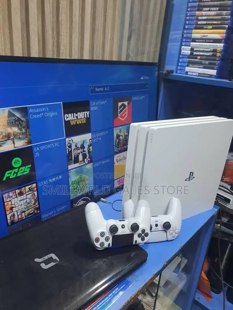 PS4 Pro 1TB With 2 Pads Plus 12 Games