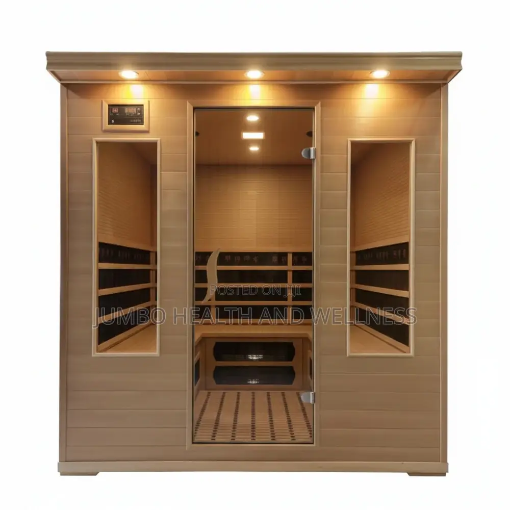 Infrared Sauna Four Person With Integrated Bluetooth MP3 Controller