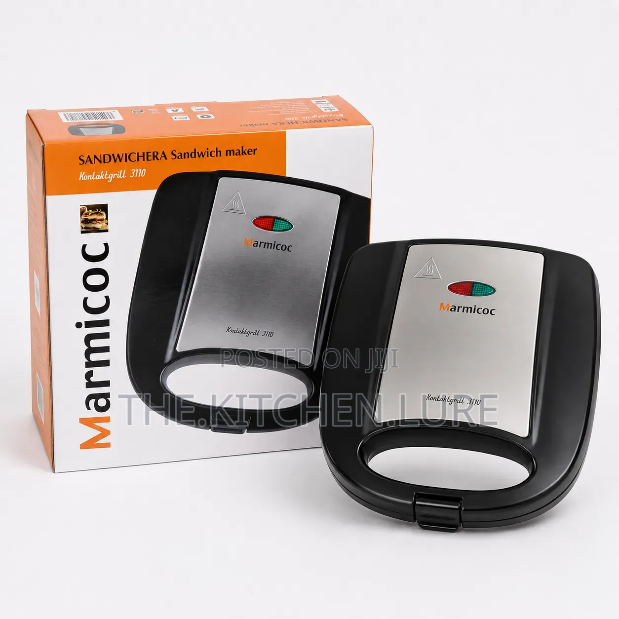 Marmicoc 2-Slice Electric Sandwich Maker