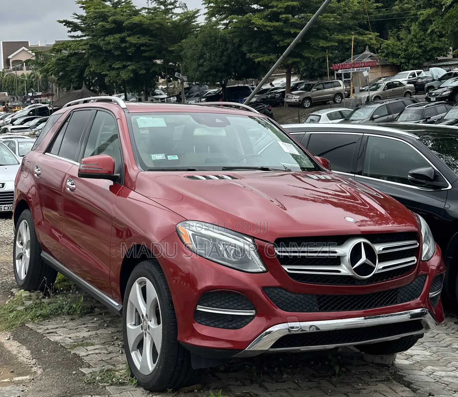 Mercedes-Benz GLE-Class GLE 350d 4MATIC 2018 Red