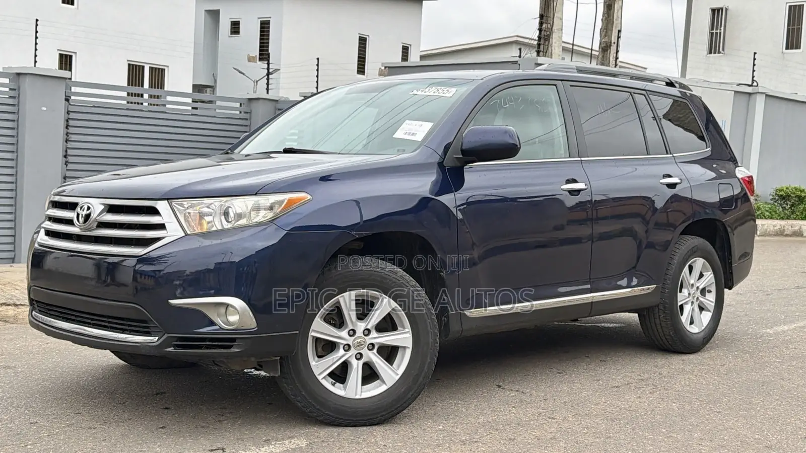 Toyota Highlander 2012 Blue
