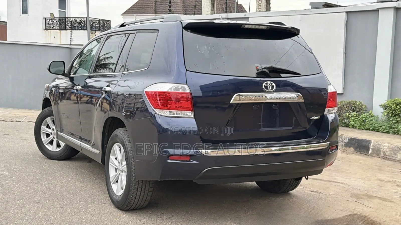 Toyota Highlander 2012 Blue
